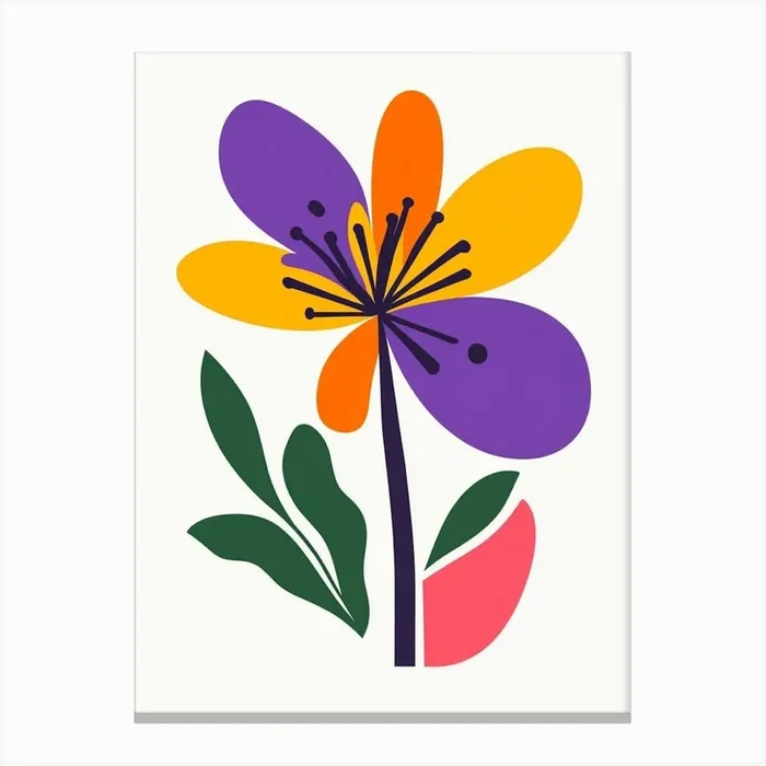 Flower 4 Canvas PrintS by Shadesigns