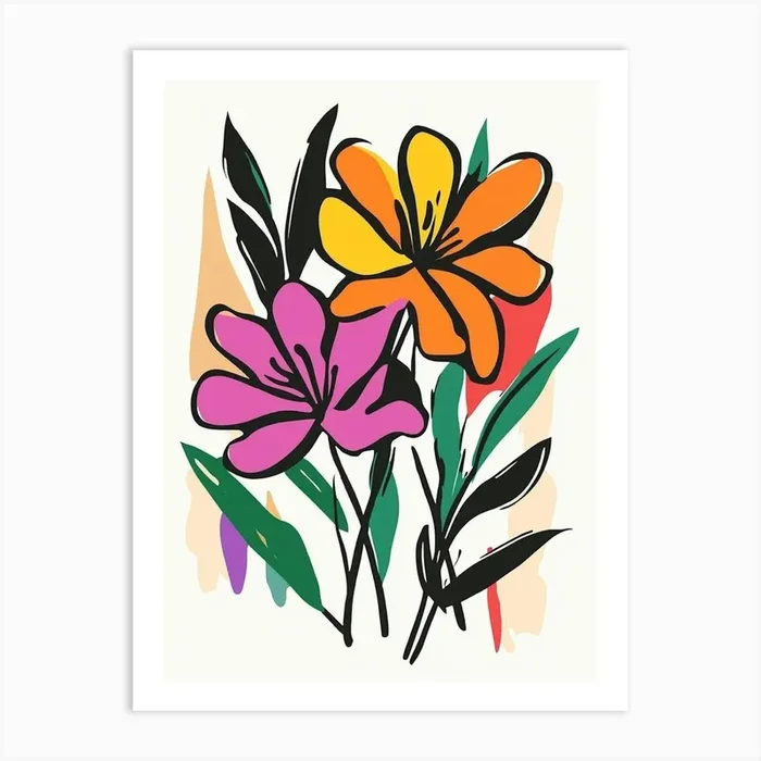 Flowers 12 Art PrintS by Shadesigns