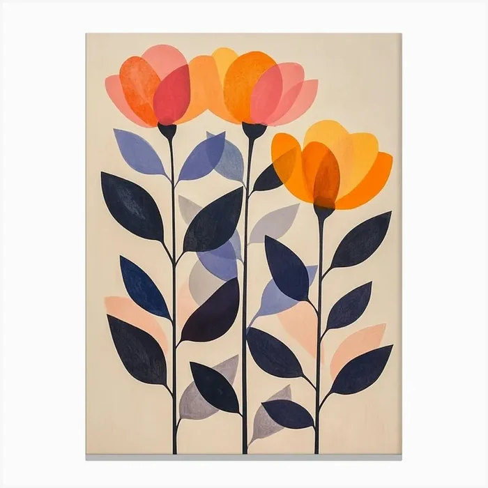 Flowers 13 Canvas PrintS by Shadesigns