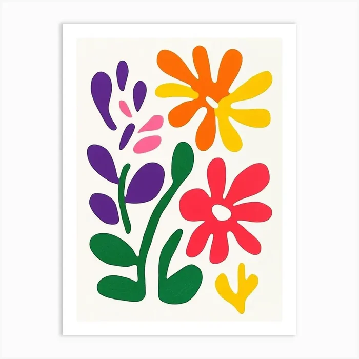 Flowers 6 Art PrintS by Shadesigns