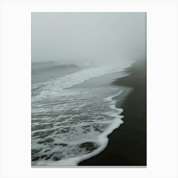 Fog On The Beach Canvas PrintA by ArtMart
