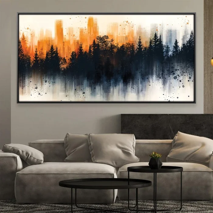 Forest Meets Metropolis Canvas