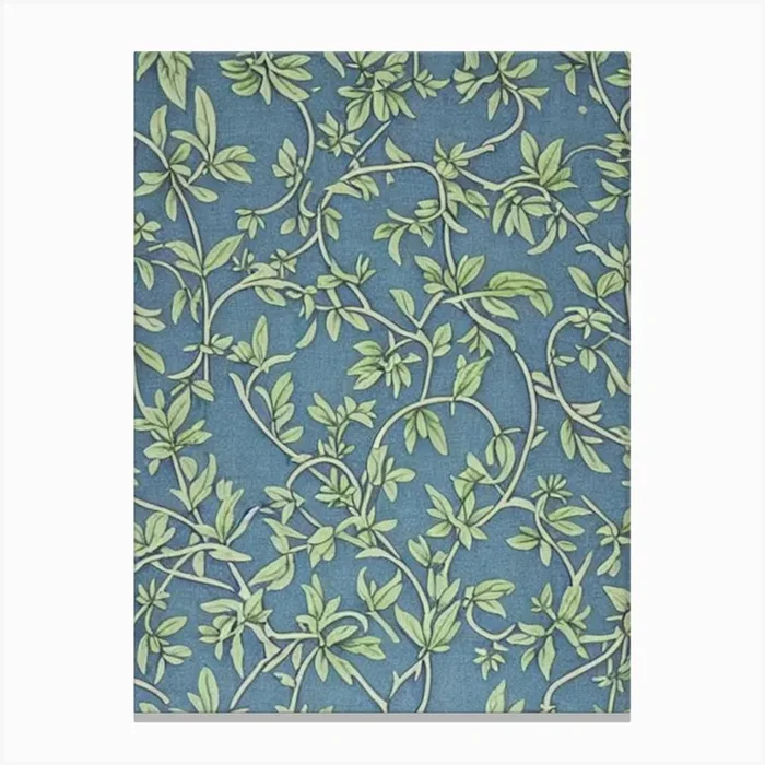 Fringe Tree tree Vintage Botanical Canvas PrintAI by Arboreal Impressions