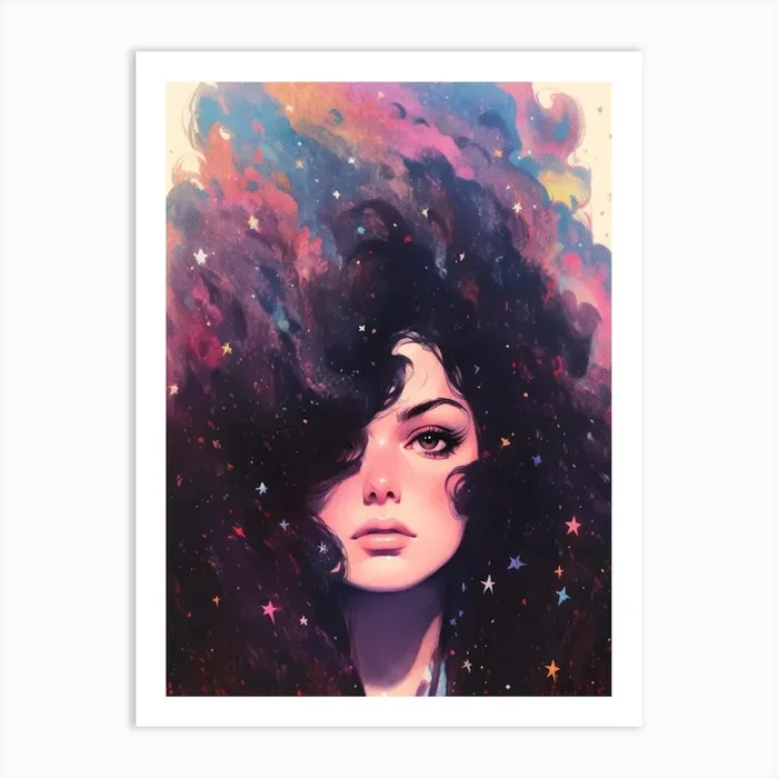 From Another World No 14 Art Print by Treechild