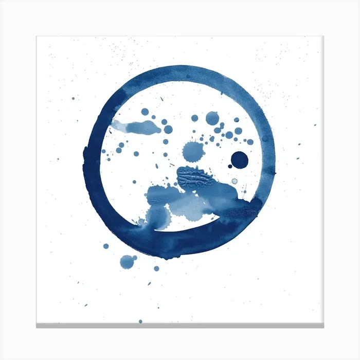 Full Circle 4 Square Canvas Print by designkind