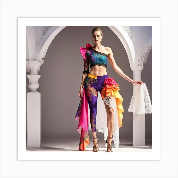 future fashion 4 Art PrintC by CardinalBiggles