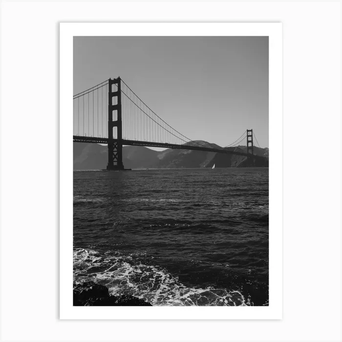 Golden Gate Bridge III Art Print by Bethany Young