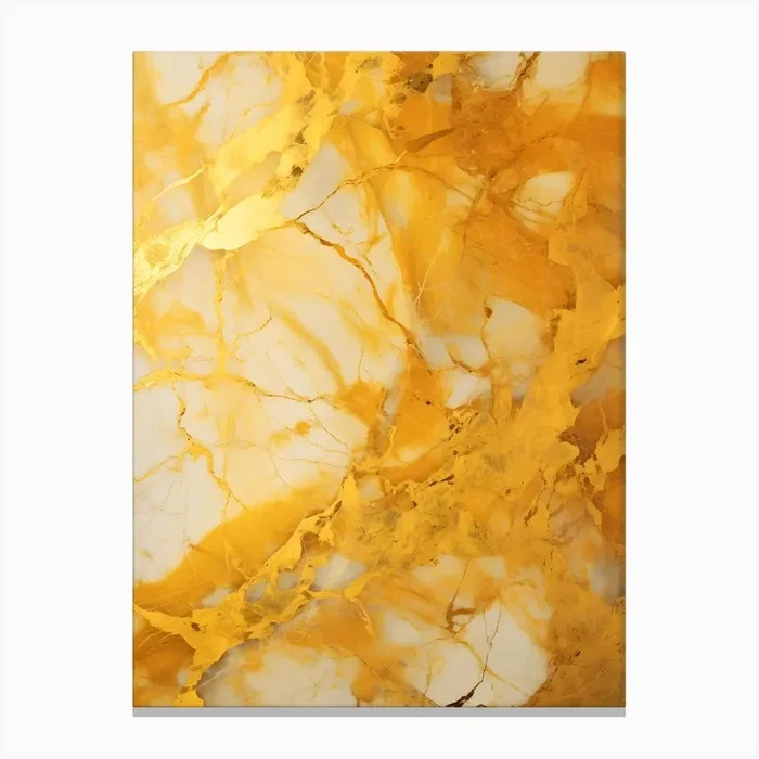 Golden Marble 2 Canvas Print by drdigitaldesign