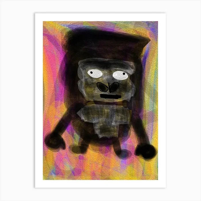 gorilla Art Print by Jonas