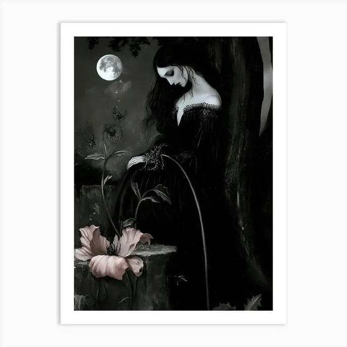 Gothic Woman 1 Art PrintA by ArtMart
