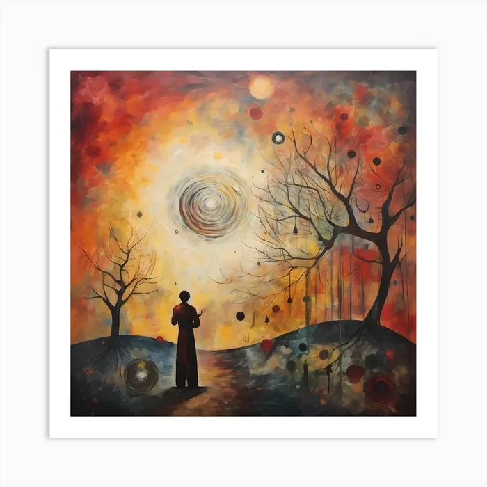 Graffiti Glamour: Urban Impressions in Artistic Splendor Art Print by Quantum Vivid Digital Art