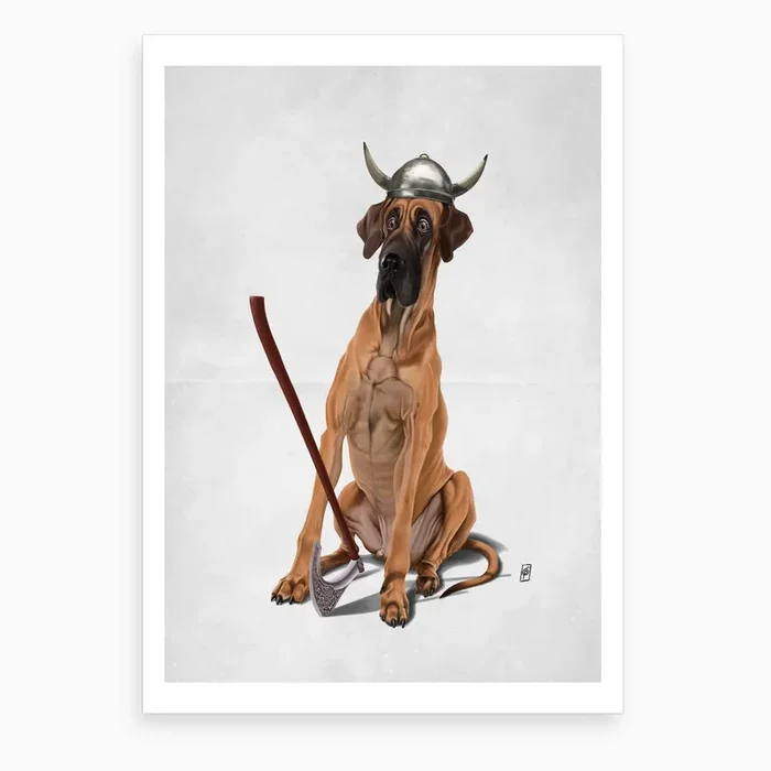 Great (Wordless) Art Print by Rob Snow