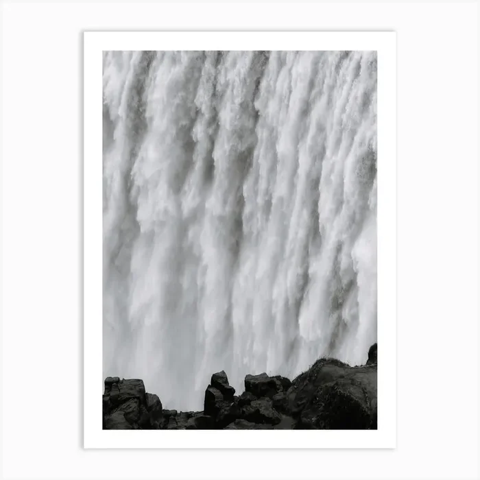 Gulfoss Art Print by Michael Schauer