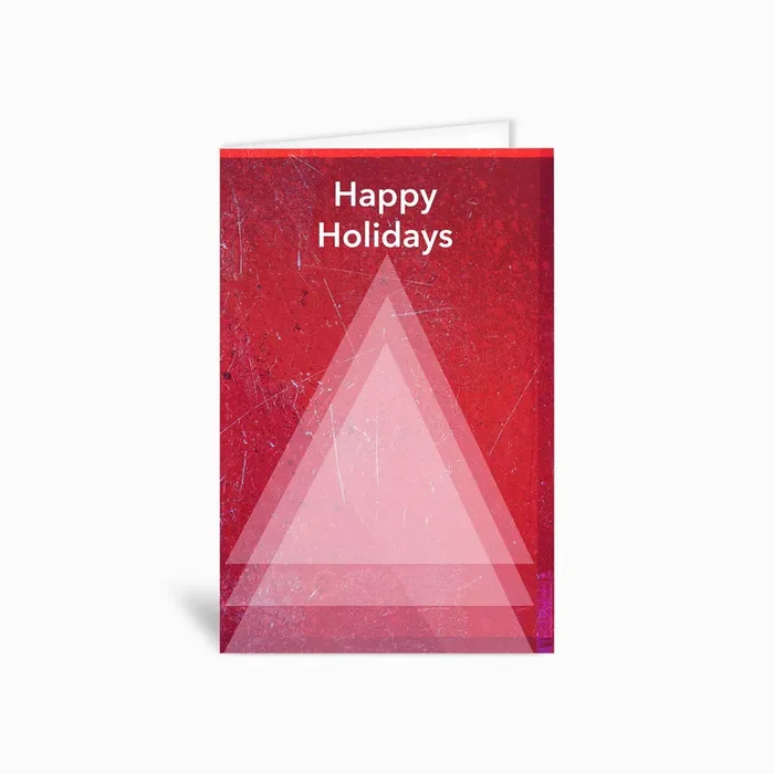 Happy Holidays Greetings Card by Jack, The Dog