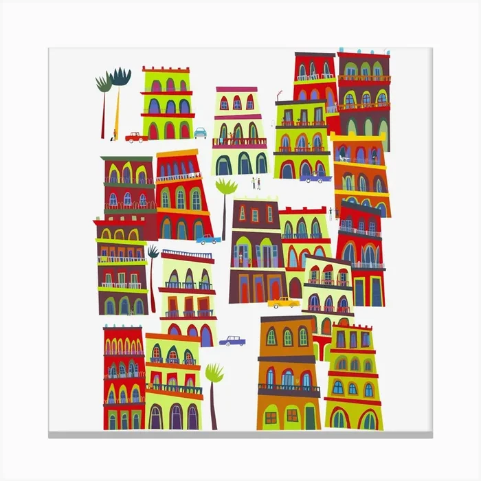 Havana Cuba Canvas PrintNS by Nic Squirrell