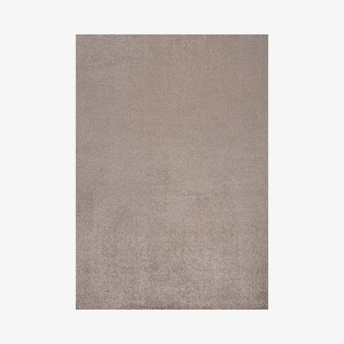 Haze Solid Low-Pile Area Rug – Brown by JONATHAN Y