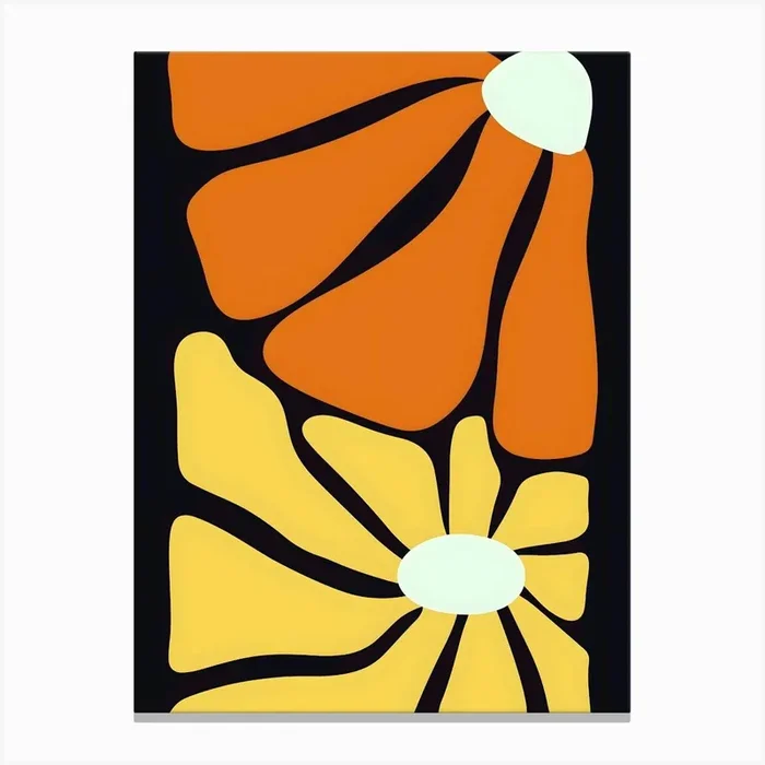 Henri Matisse Orange And Yellow Flowers Canvas PrintA by ArtMart
