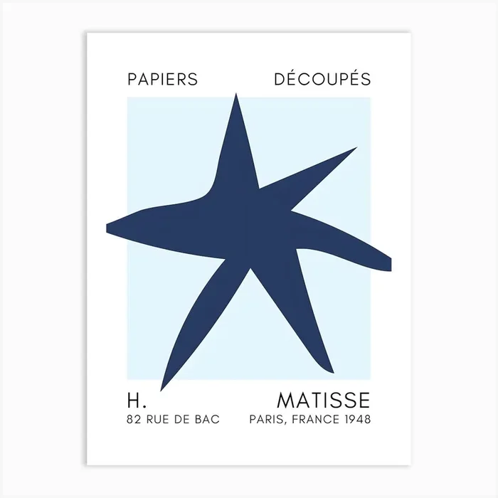 Henri Matisse Starfish Art PrintA by ArtMart