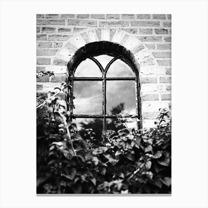 Hidden Window // Travel Photography Canvas Print by Diana Van Neck Travel photography