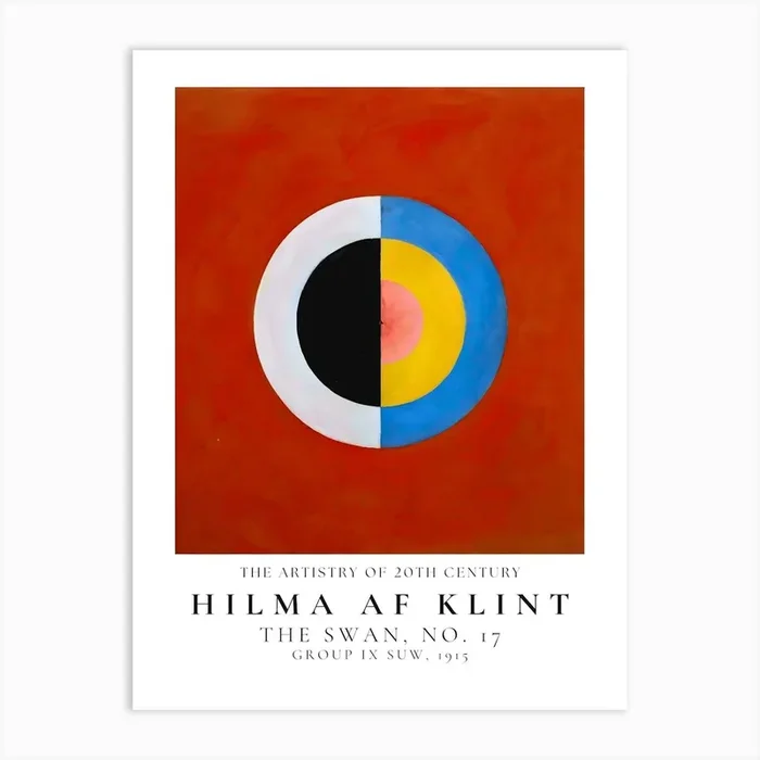 Hilma Af Klint Swan 8 Art PrintA by ArtMart