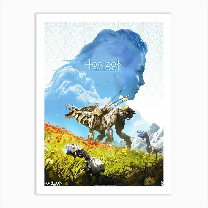 Horizon zero dawn Art Print by Anwir