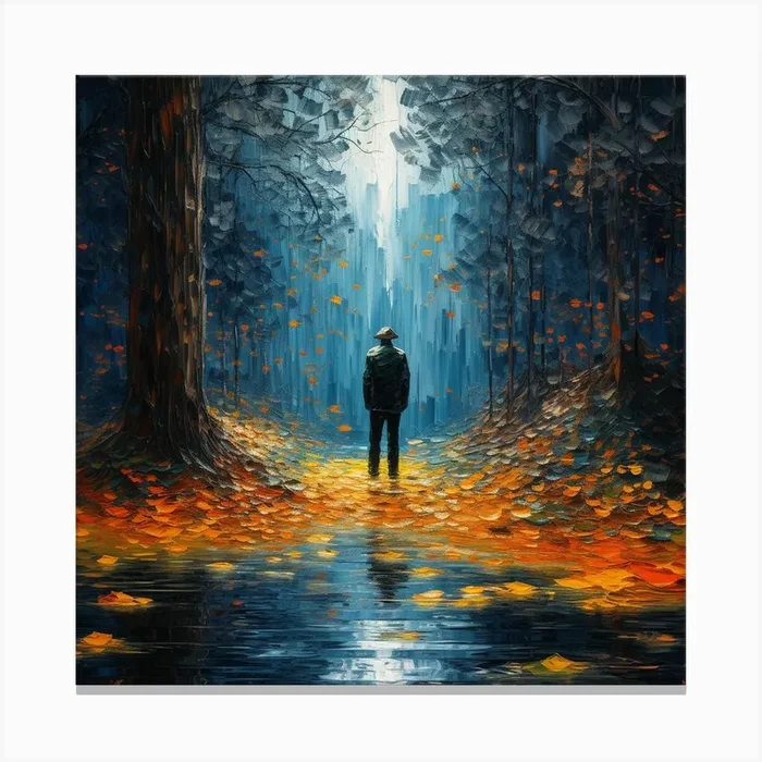 Horizons Tapestry Canvas Print by Quantum Vivid Digital Art