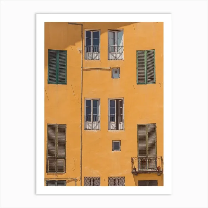 House of Lucca Art Print by Florian Schleinig
