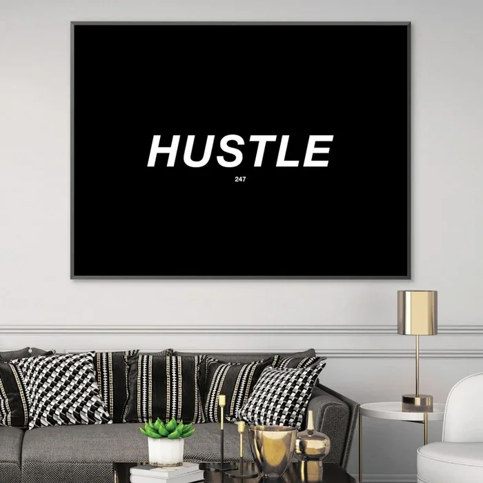 Hustle 247 Canvas