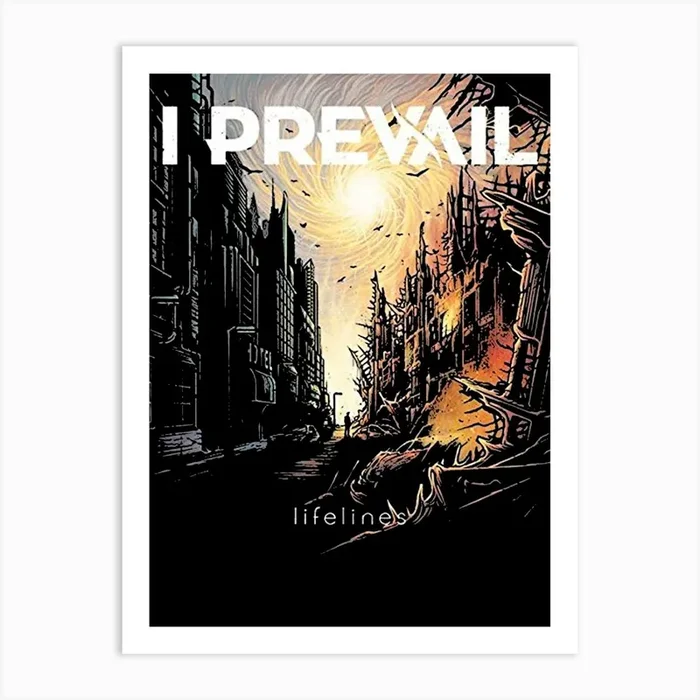 I Prevail – Lifeline Art Print by music soul