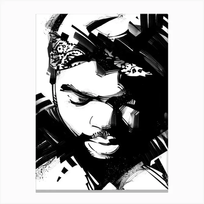 Ice Cube I Canvas Print by Nikita Abakumov