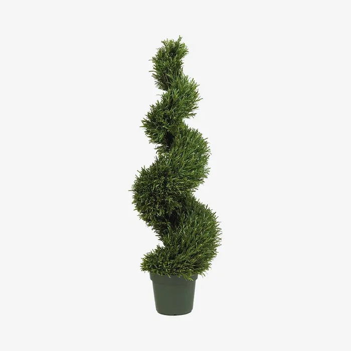 Indoor / Outdoor Rosemary Spiral Tree – Green by Faux Foliage from Fy!