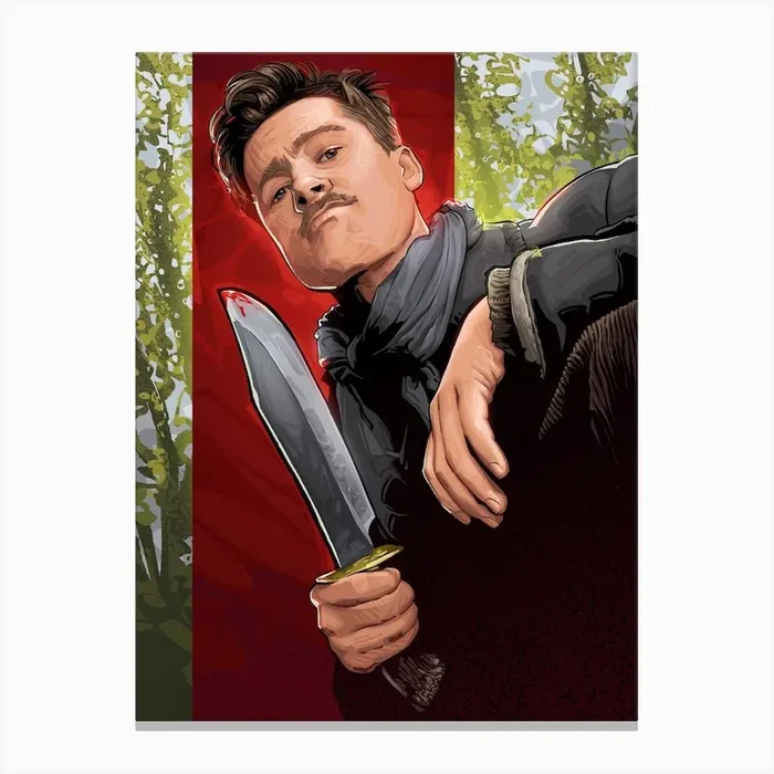 Inglourious Basterds II Canvas Print by Nikita Abakumov
