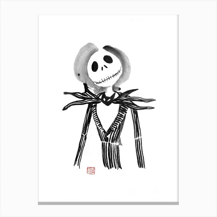 Jack Canvas Print by Pechane Sumie