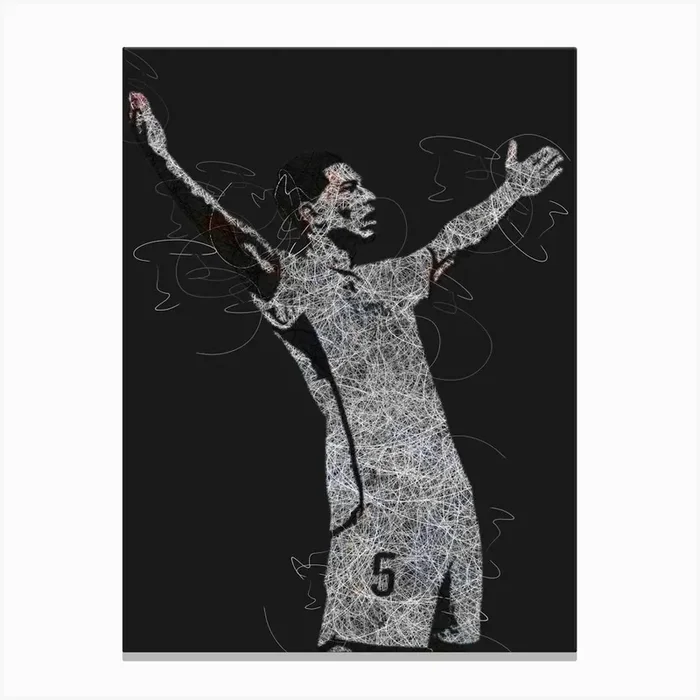 Jude Bellingham 4 Canvas Print by Anwir