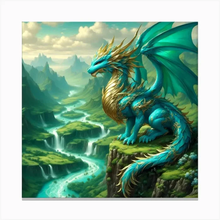 King of the valley Canvas PrintC by CardinalBiggles