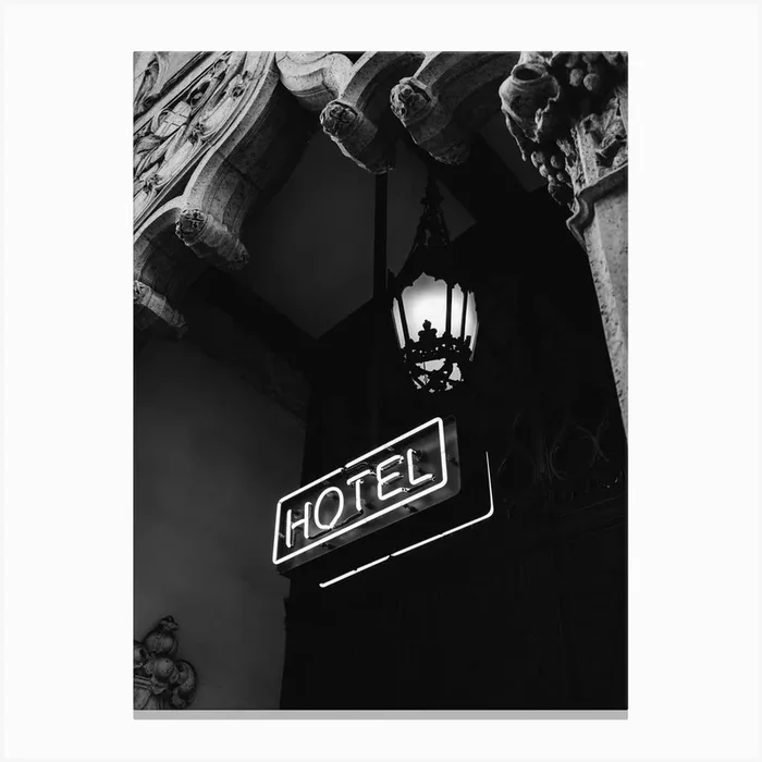 La Hotel Canvas Print by Bethany Young