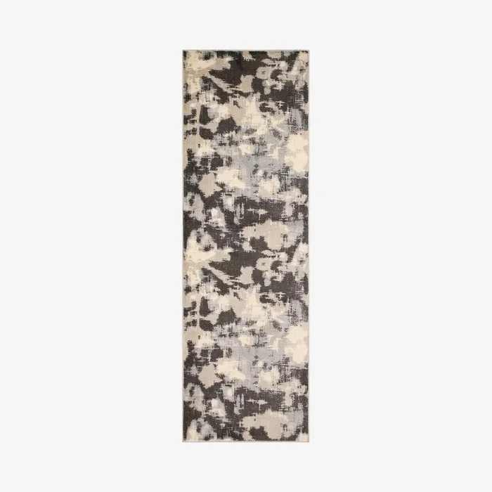 Lagoon Carmelita Runner Rug – Beige / Charcoal by Noori Rugs