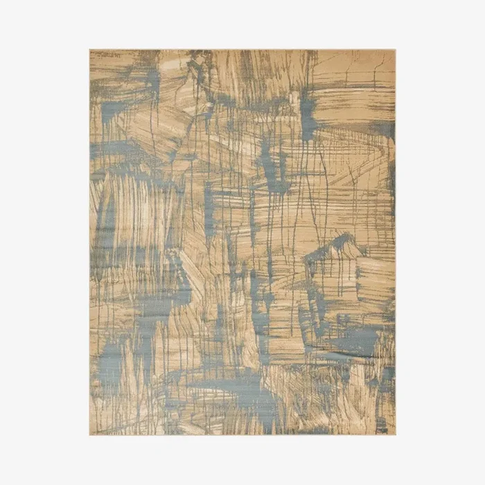 Lagoon Jodie Rug – Beige / Blue by Noori Rugs