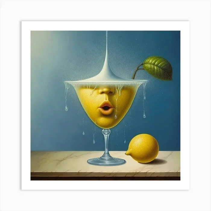 Lemonade Art Print by mamodesign