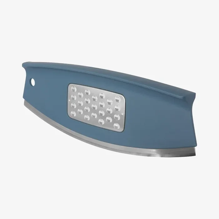 Leo Pizza Slicer and Grater – Blue / Silver by BergHOFF