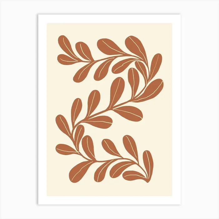 Letter S Art Print by Henri Matisse Style Prints