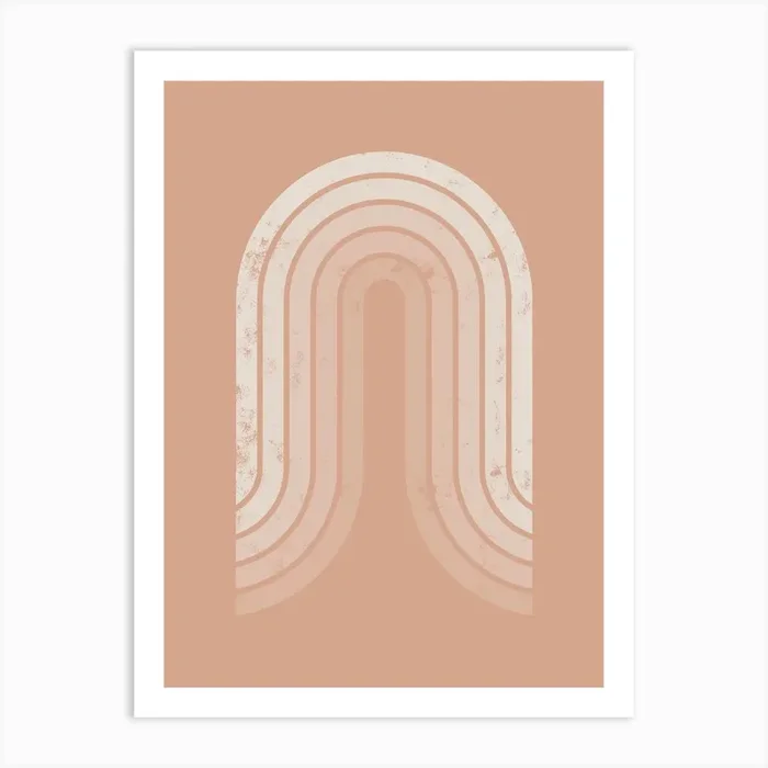 Line Abstract No 398 Art Print by Szafranscy Art Studio