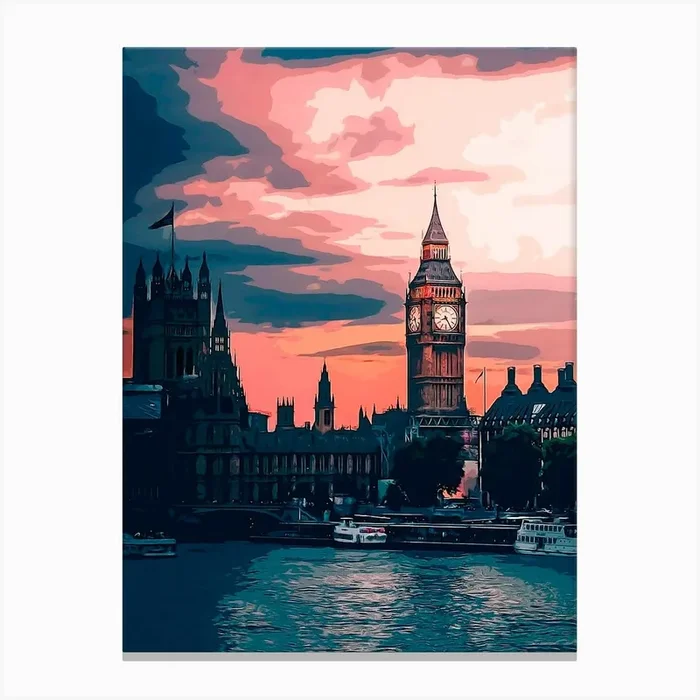 LonDon 2 Canvas Print by Anwir