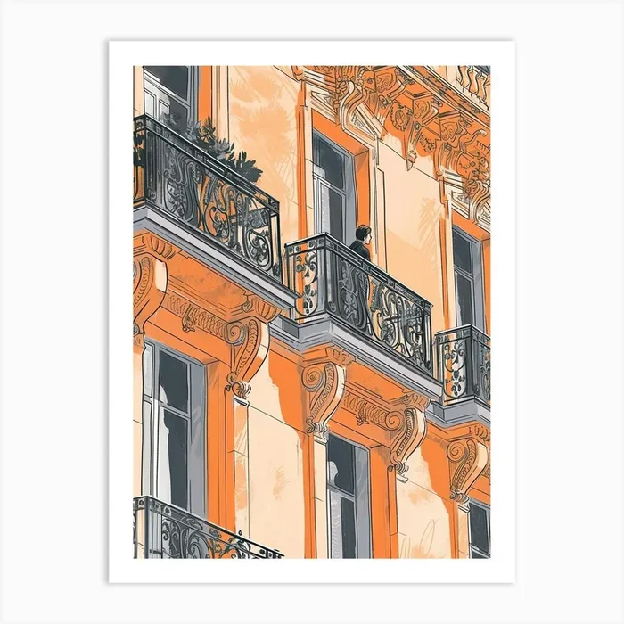 London Europe Travel Architecture 3 Art Print by Urban Vistas