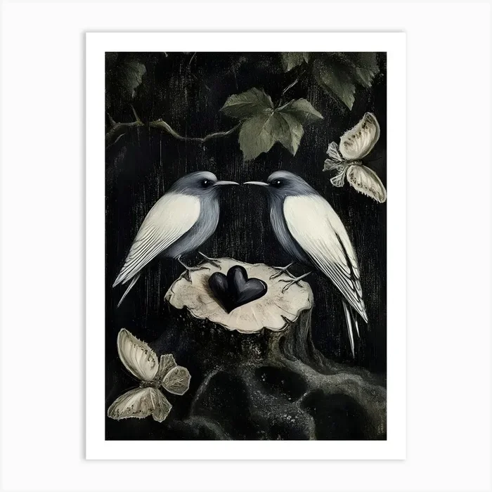 Love Birds Art PrintA by ArtMart