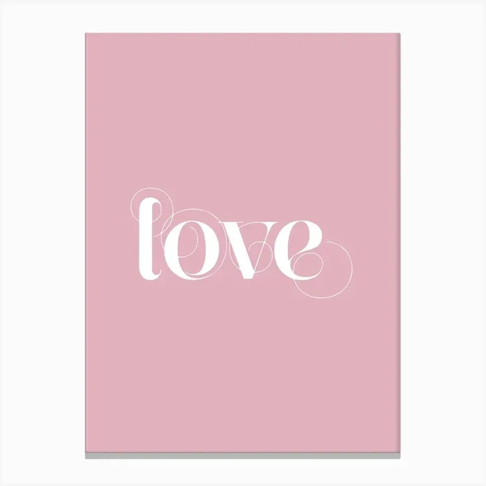 Love Canvas Print by Off Studio