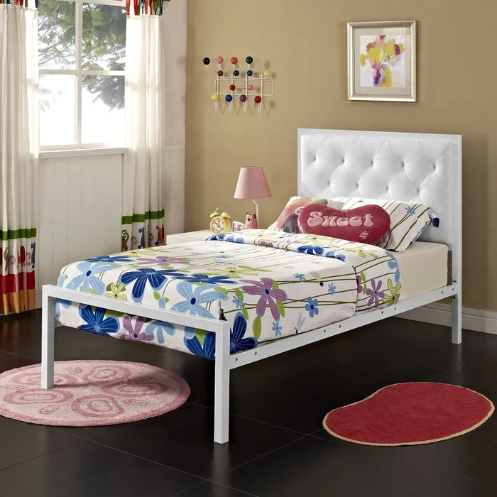 Miami Twin Vinyl Bed Frame