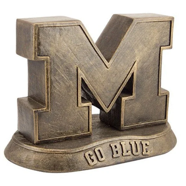 Michigan “M Go Blue ” College Mascot | Choose a Color