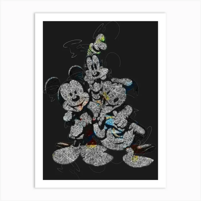 Mickey 7 Art Print by Anwir