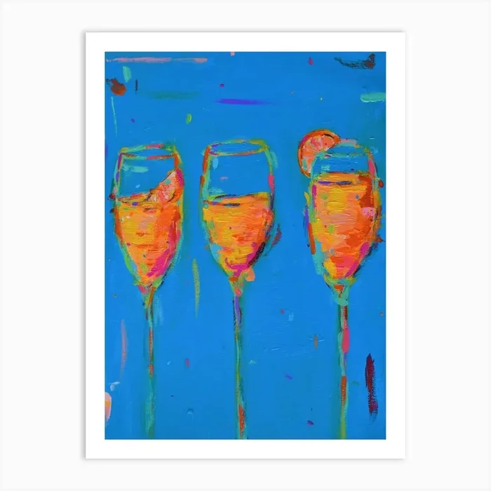 Mimosas Art Print by Dawn Underwood